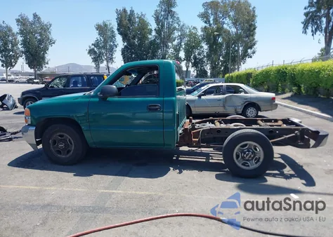 2001 GMC Sierra 1500 Sl из США, поврежденный, VIN 1GTEC14V01Z194857